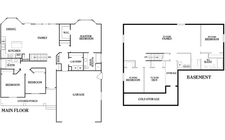 CASCADE FLOOR PLAN - Fall Creek Homes