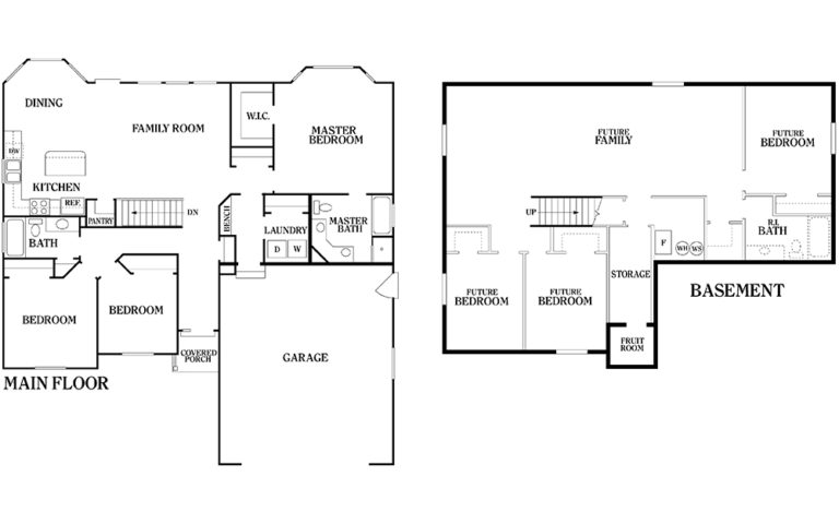 CASCADE FLOOR PLAN - Fall Creek Homes