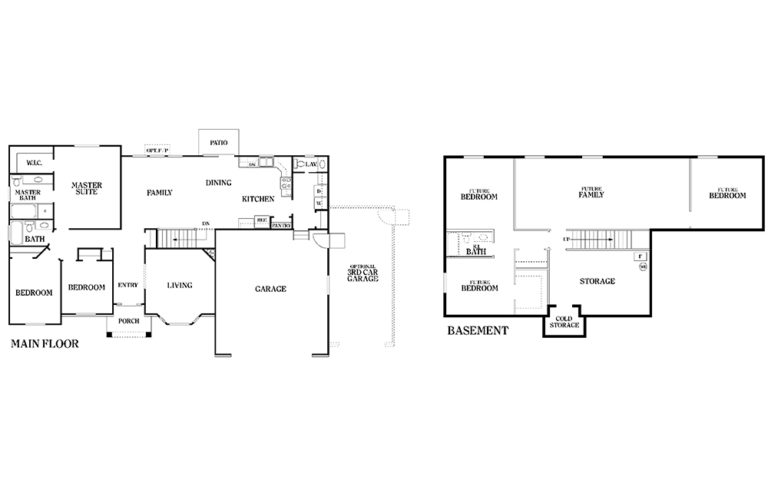 Gallatin Floor Plan - Fall Creek Homes