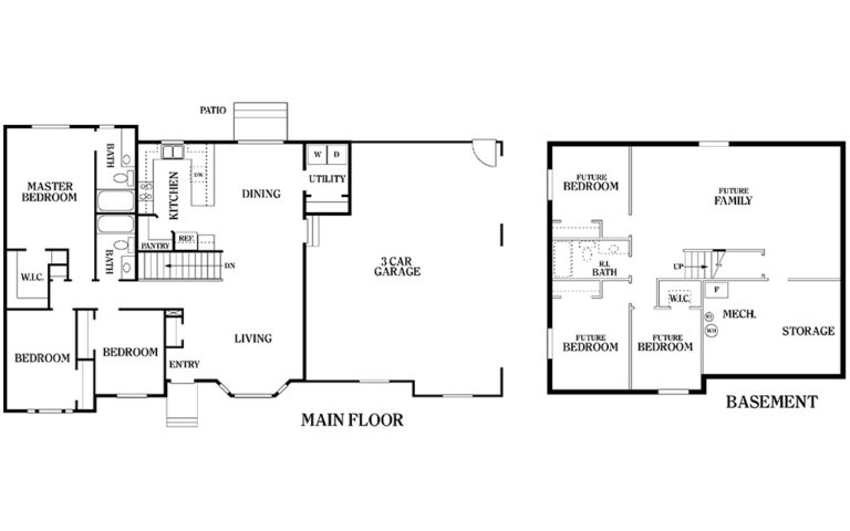 YUKON GOLD FLOOR PLAN Fall Creek Homes